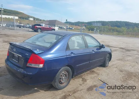 2009 Kia Spectra Ex from USA, damaged, VIN KNAFE222995622292